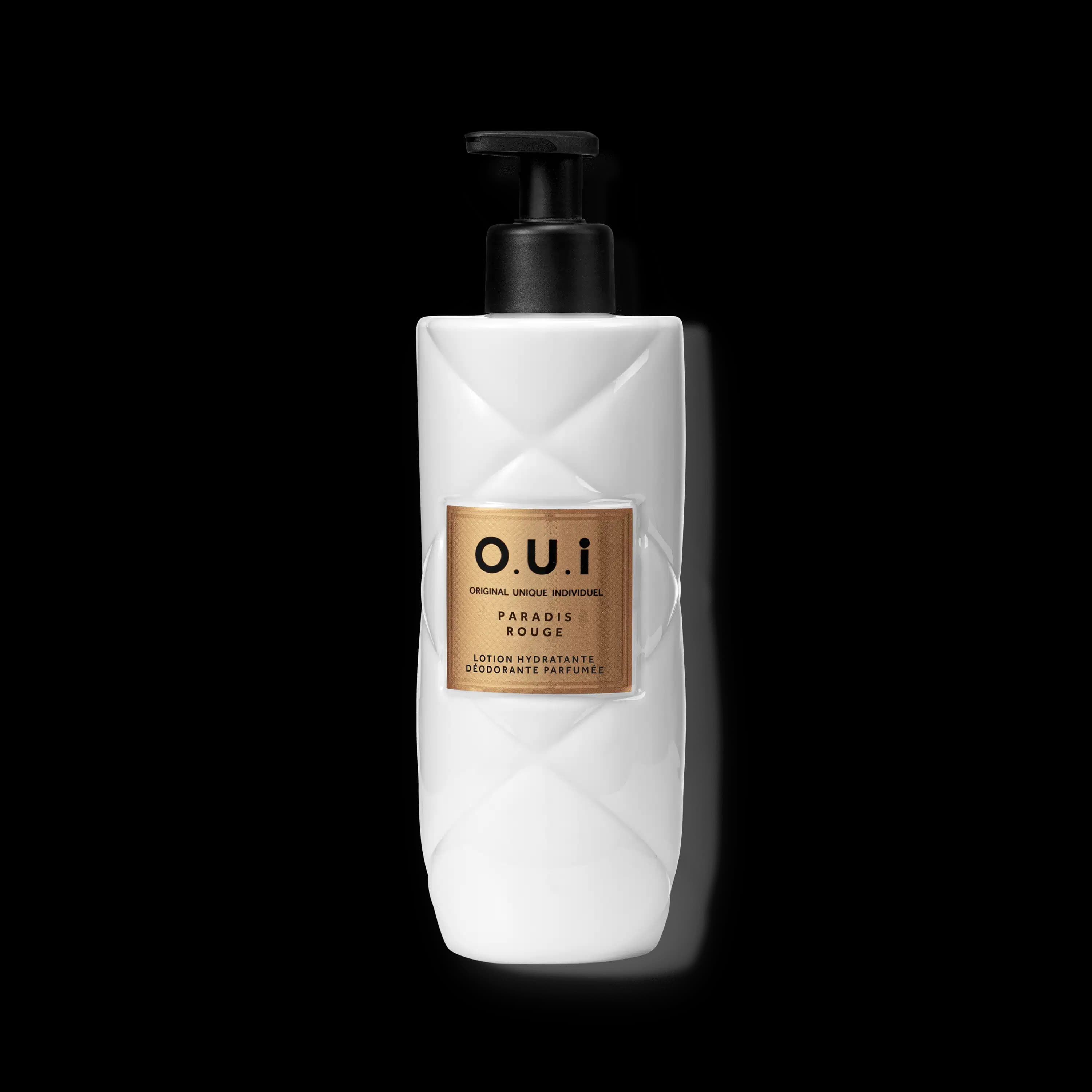 O.U.I Loção Hidratante Desodorante Corporal Paradis Rouge 400Ml — foto 1