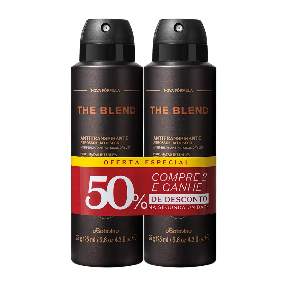 Kit Desodorante Antitranspirante The Blend (2 Unidades) — foto 1