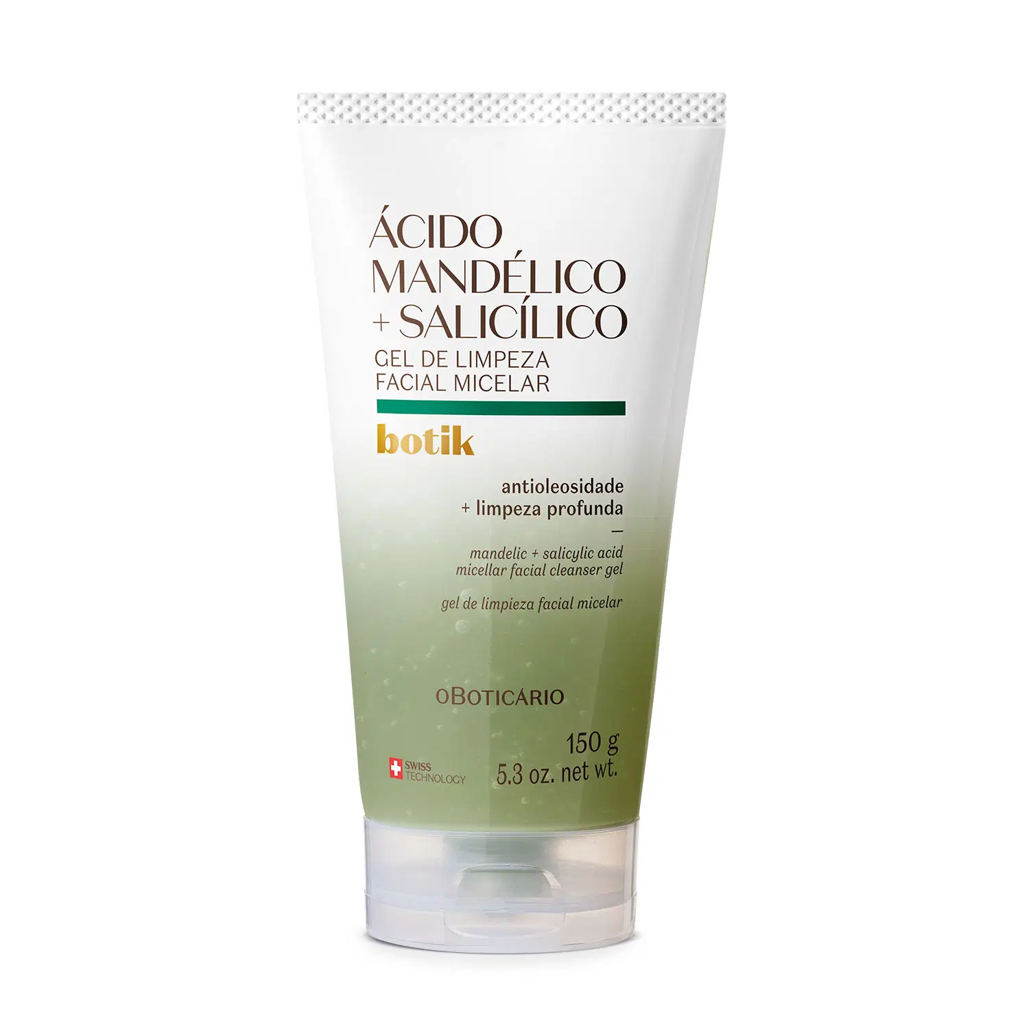 Gel De Limpeza Facial Micelar Ácido Mandélico + Salicílico Botik 150G — foto 1