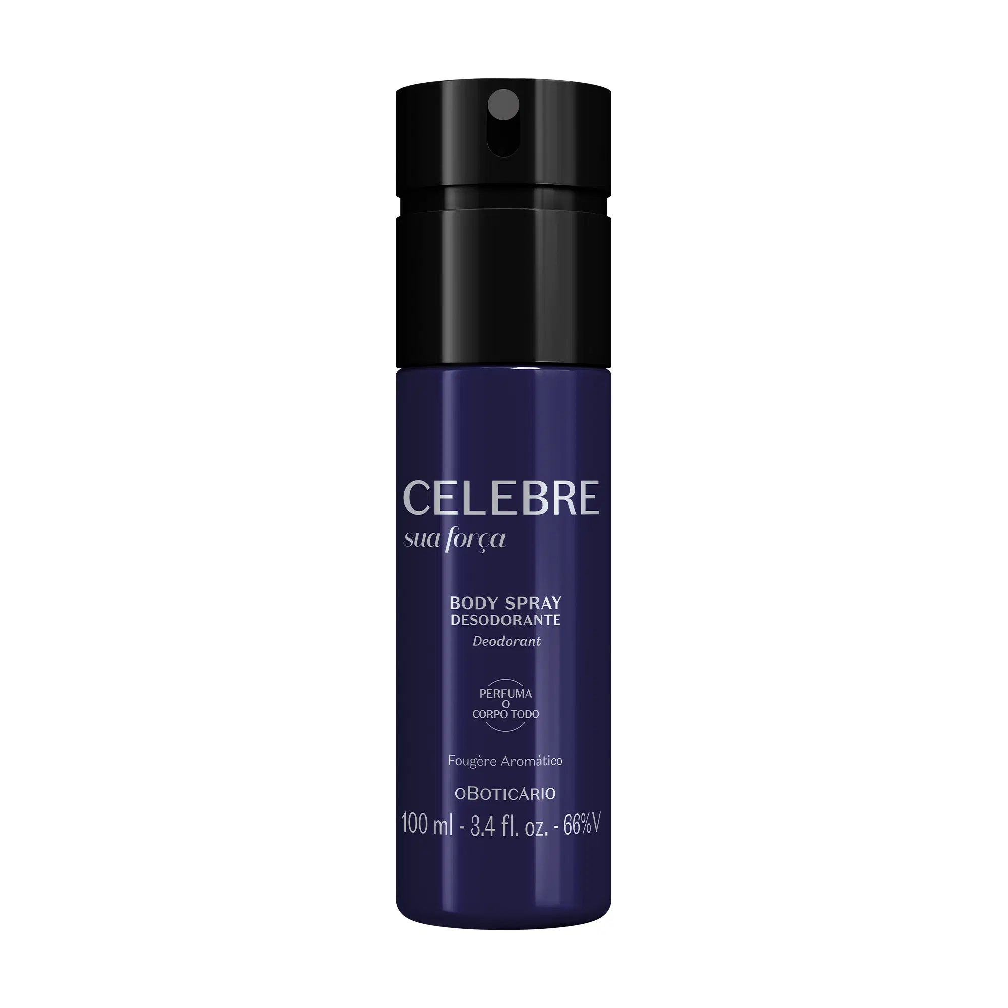 Body Spray Desodorante Masculino Celebre Sua Força 100Ml — foto 1