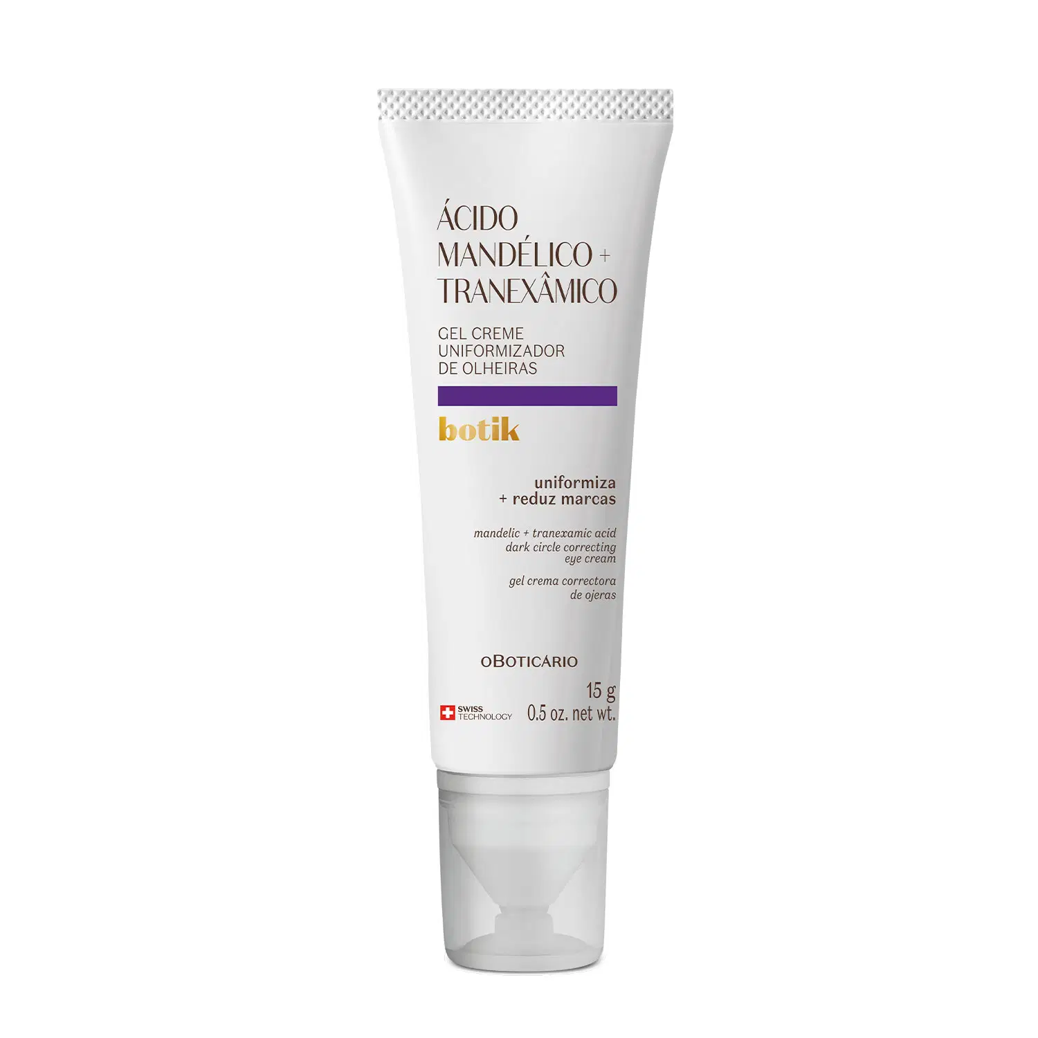 Gel Creme Uniformizador De Olheiras Ácido Mandélico + Tranexâmico Botik 15G — foto 1