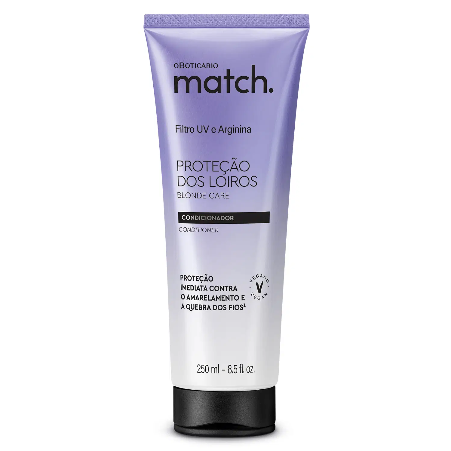 Condicionador Match. Proteção Dos Loiros 250Ml — foto 1
