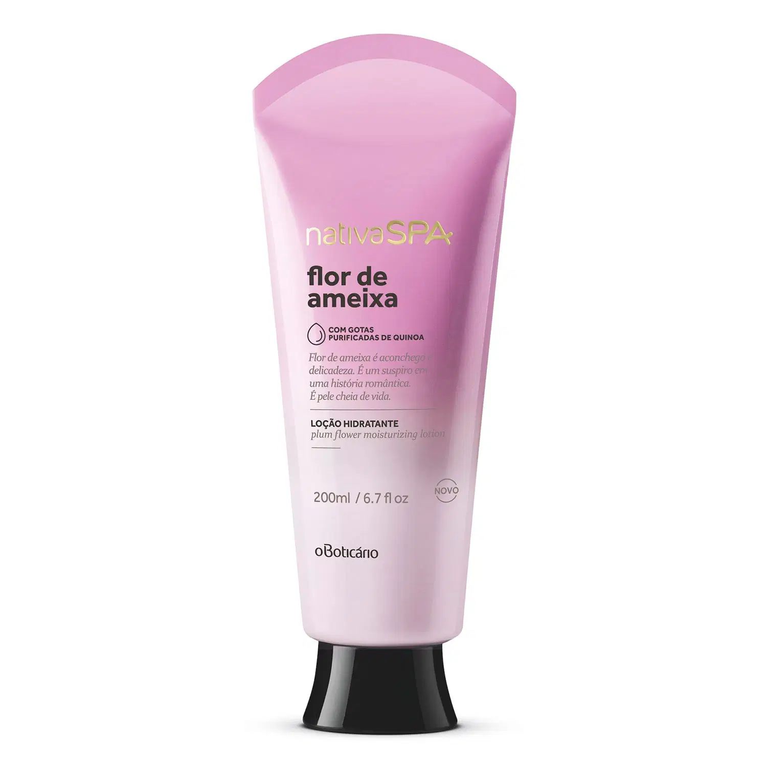 Loção Hidratante Desodorante Corporal Nativa Spa Flor De Ameixa 200Ml — foto 1