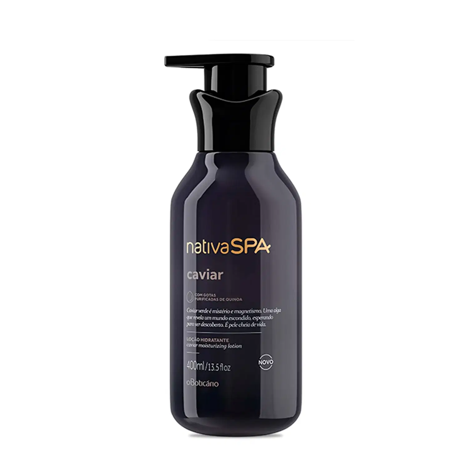 Loção Hidratante Corporal Desodorante Nativa Spa Caviar 400Ml — foto 1