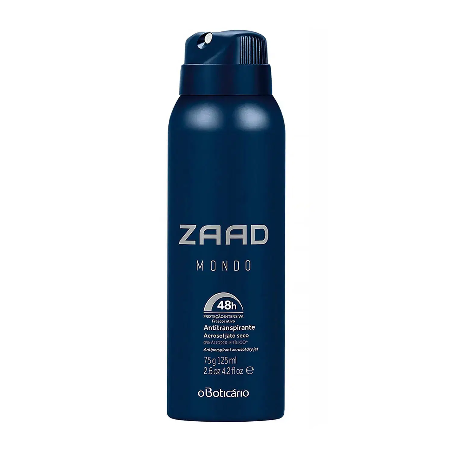 Desodorante Antitranspirante Aerossol Zaad Mondo 75G/125Ml — foto 1