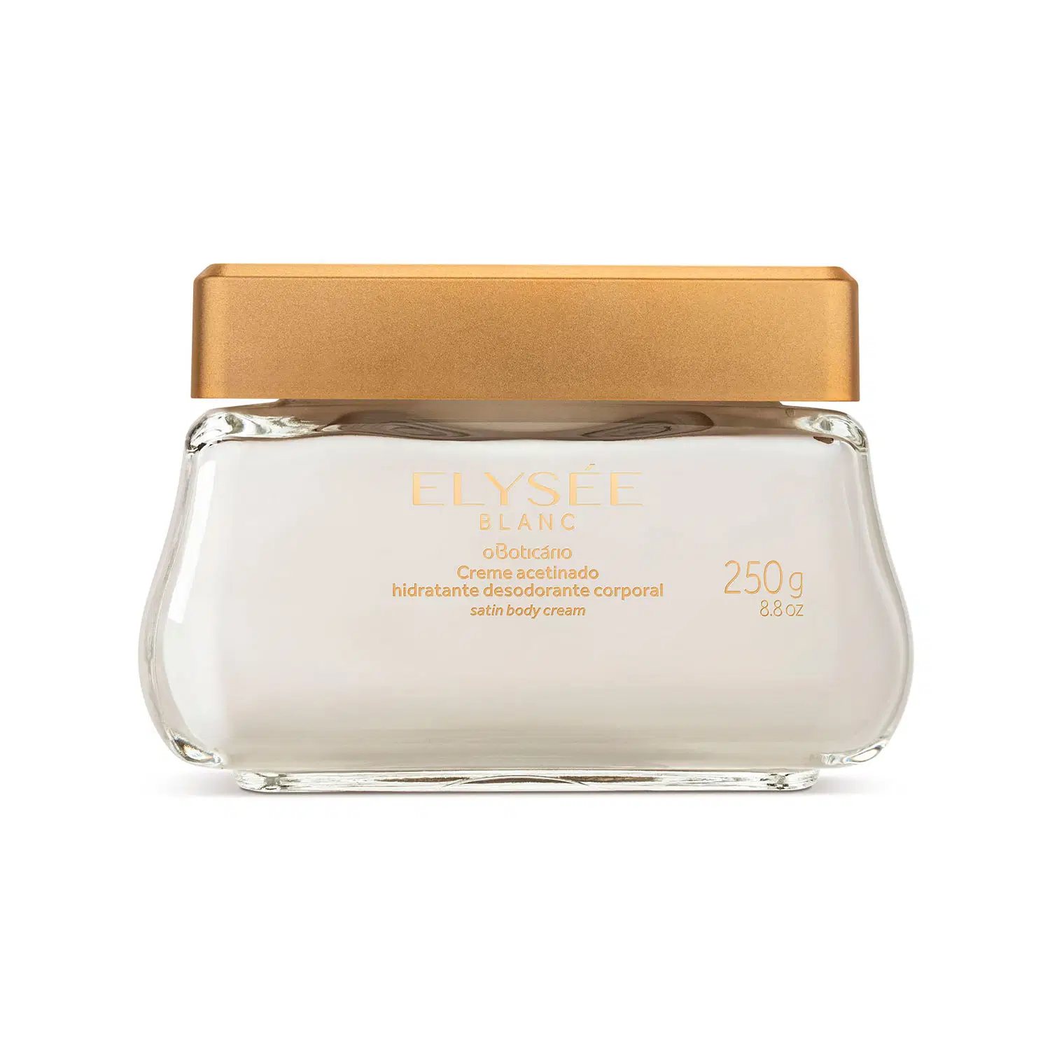 Creme Acetinado Hidratante Desodorante Elysée Blanc 250G — foto 1