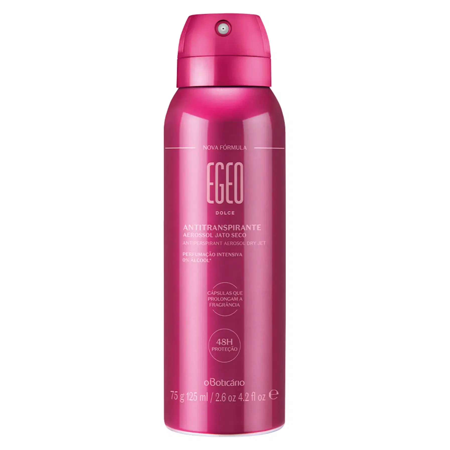 Desodorante Antitranspirante Aerosol Egeo Dolce 75G/125Ml — foto 1