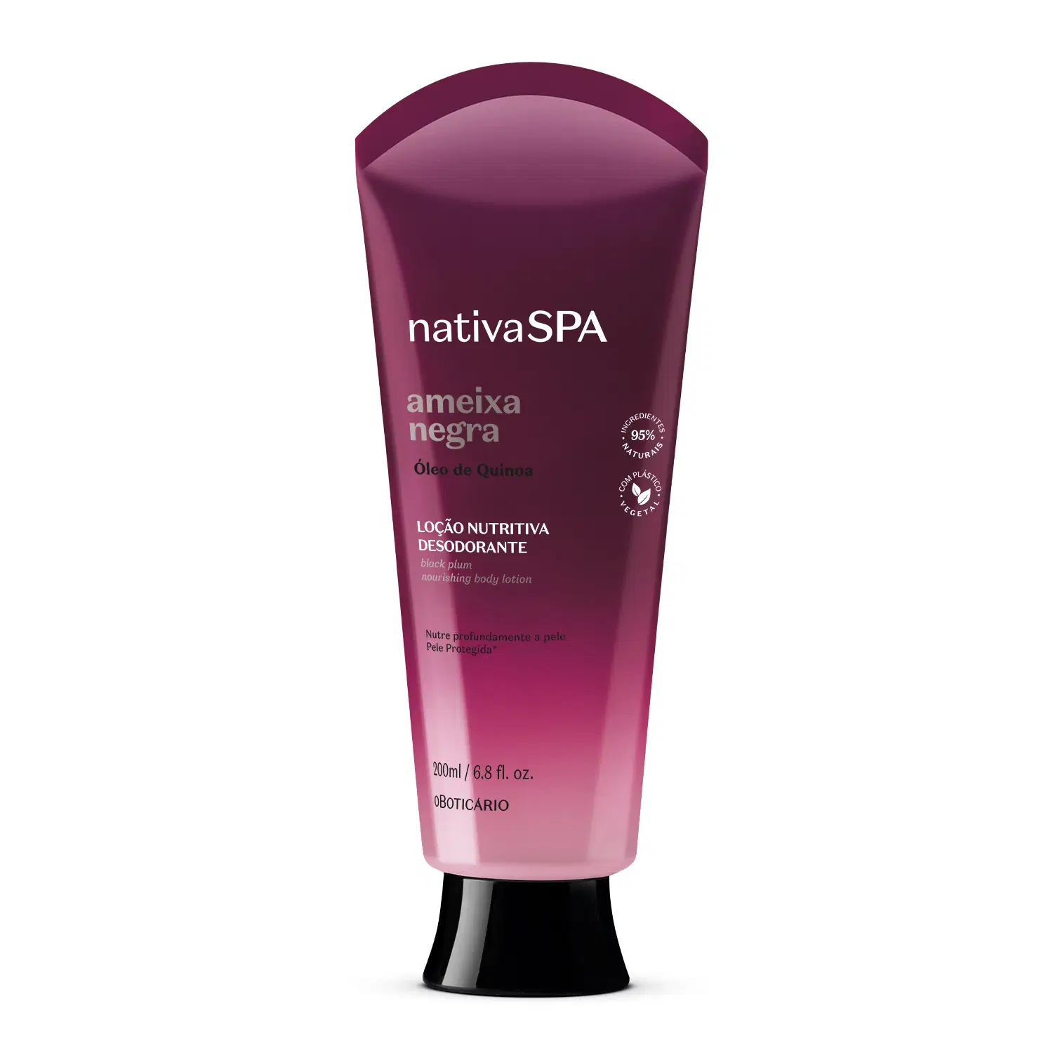 Loção Nutritiva Desodorante Corporal Nativa Spa Ameixa Negra 200Ml — foto 1