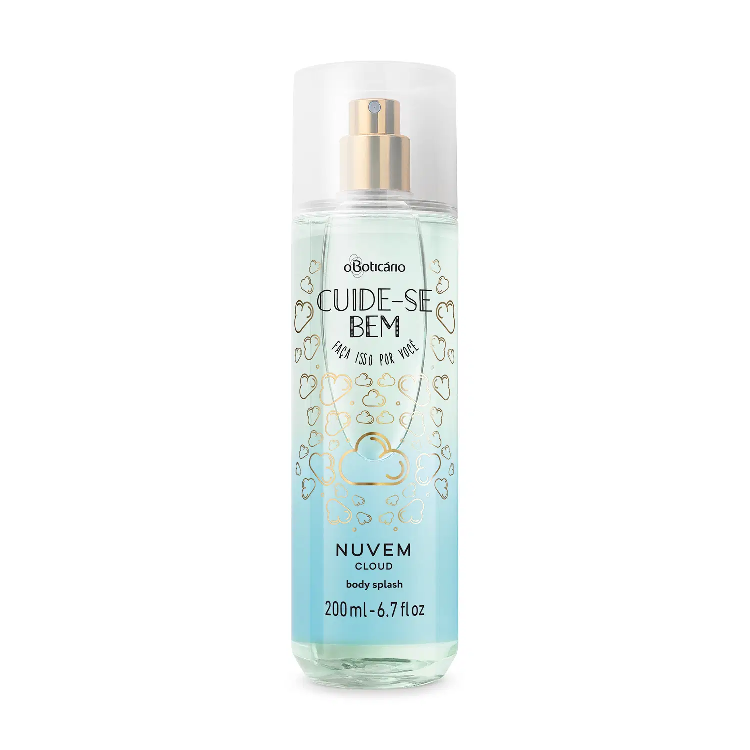 Cuide Se Bem Desodorante Colonia Body Splash Nuvem 200Ml — foto 1