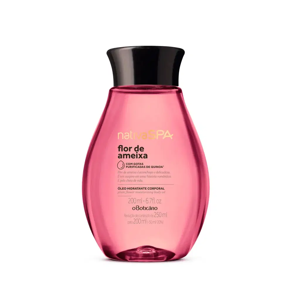 Óleo Desodorante Hidratante Corporal Nativa Spa Flor De Ameixa 200Ml — foto 1