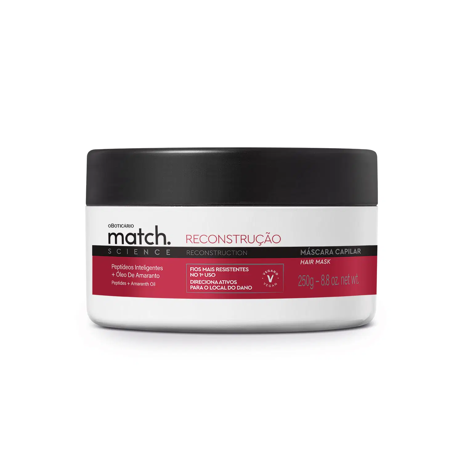Máscara Capilar Match Science Reconstrução 250G — foto 1