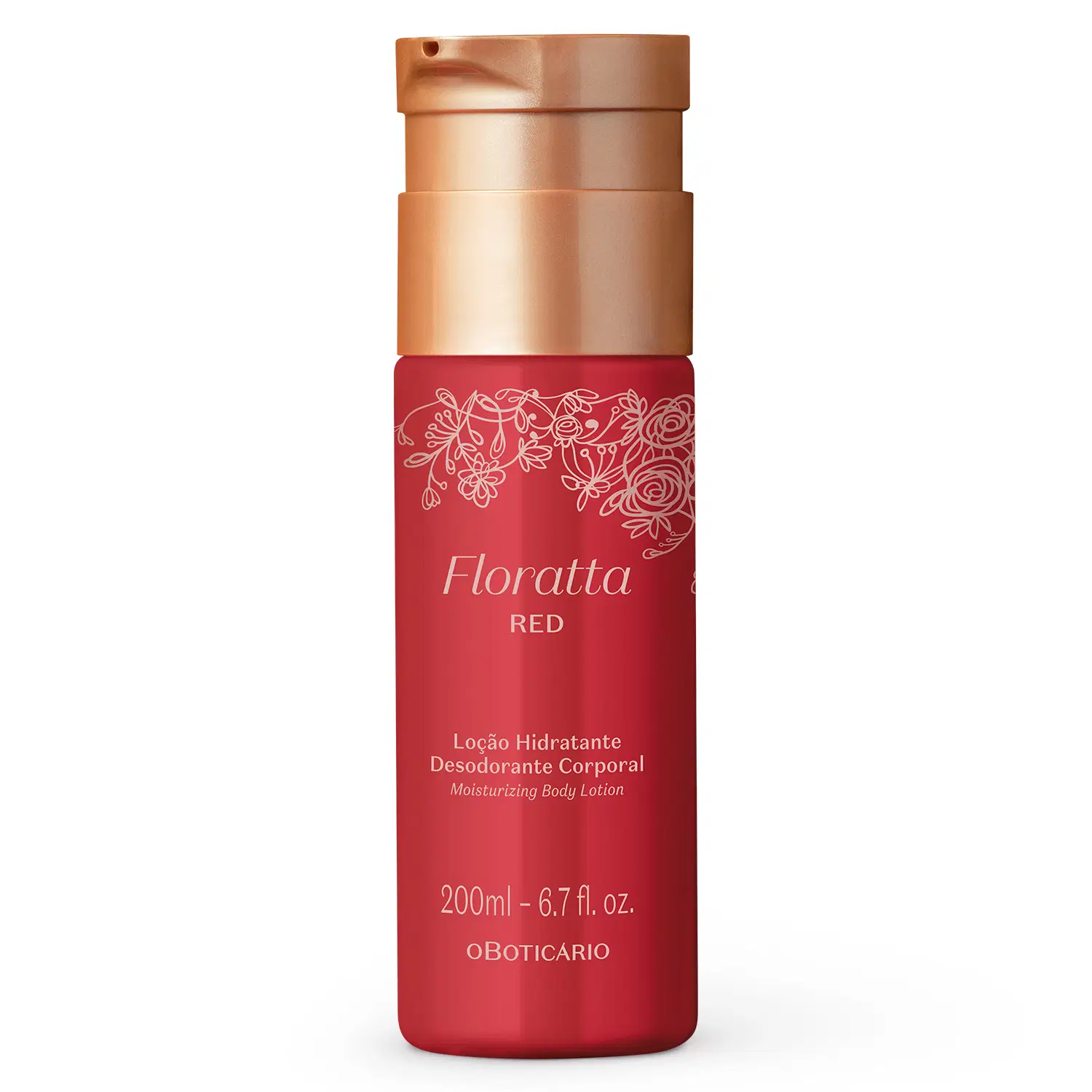 Creme Desodorante Hidratante Corporal Floratta Red 200Ml — foto 1