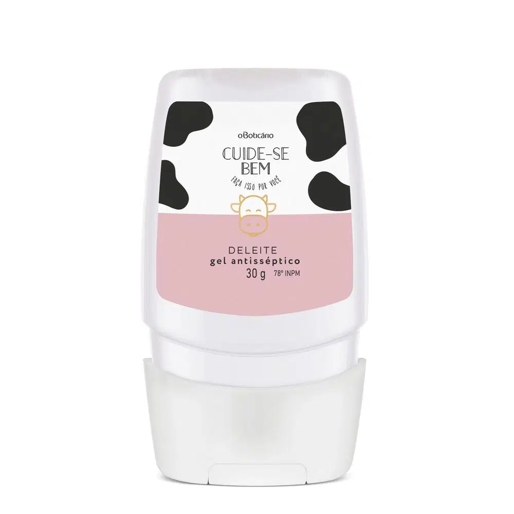 Álcool Em Gel Cuide-Se Bem Deleite, 30G