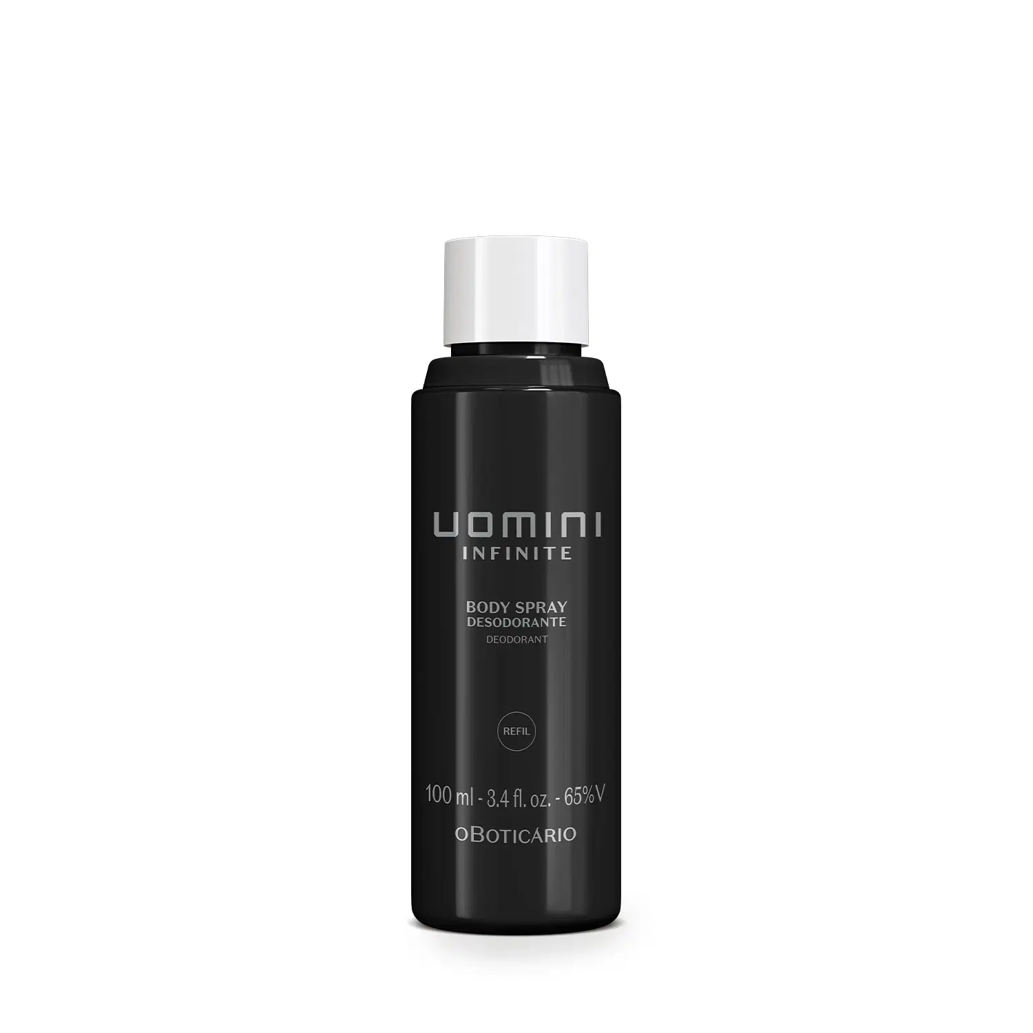 Refil Body Spray Desodorante Uomini Infinite 100Ml — foto 1