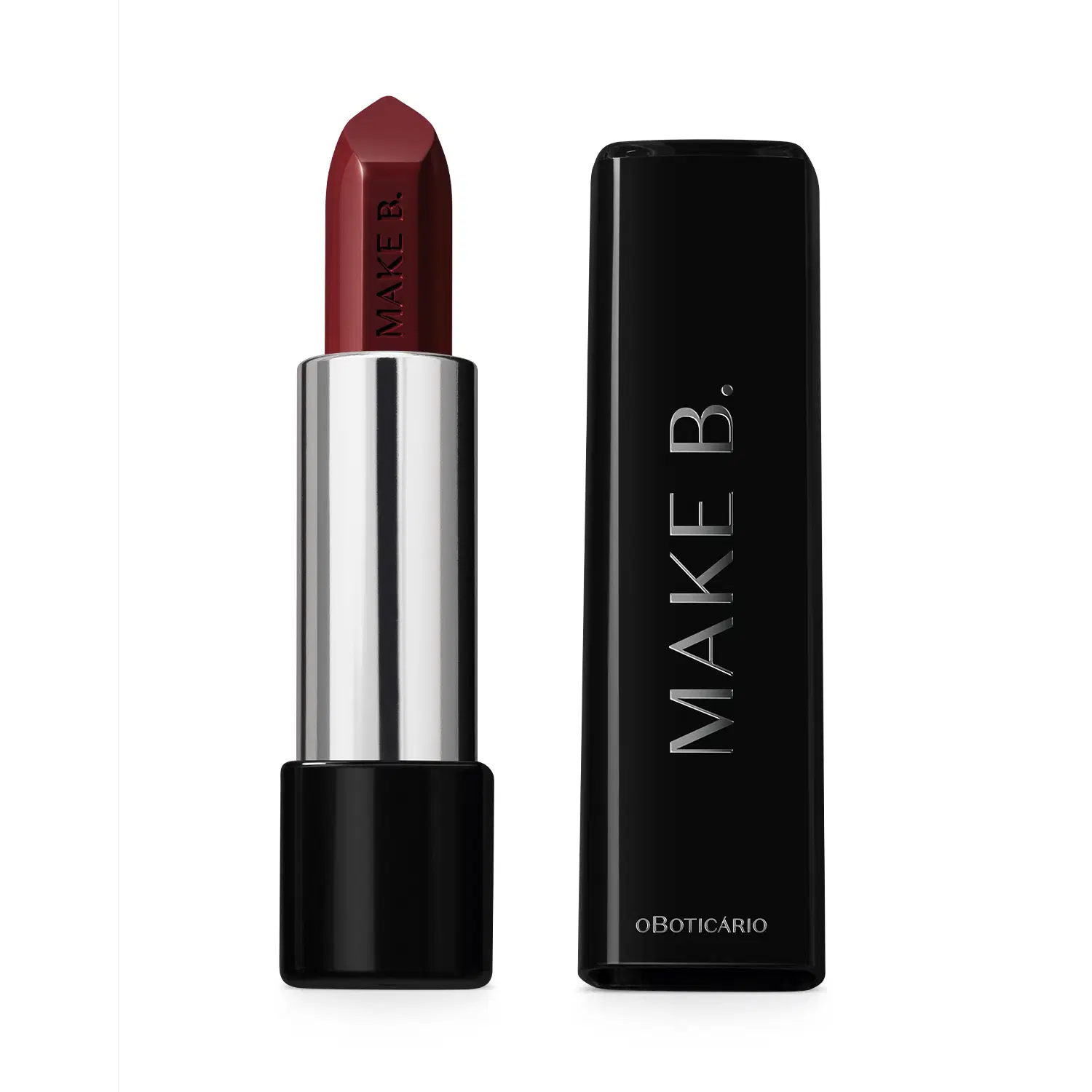 Batom Glossy Marrom Nude Make B. 3,6G — foto 1