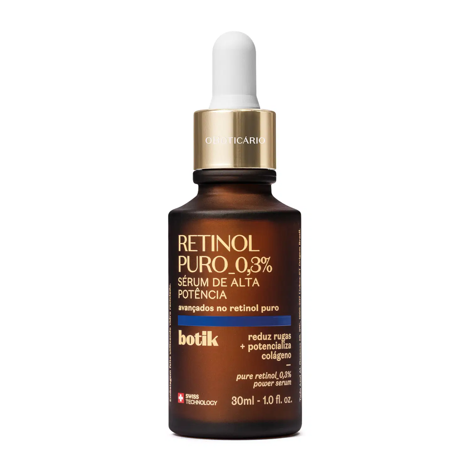 Sérum Facial De Alta Potência Botik Retinol Puro 30Ml — foto 1