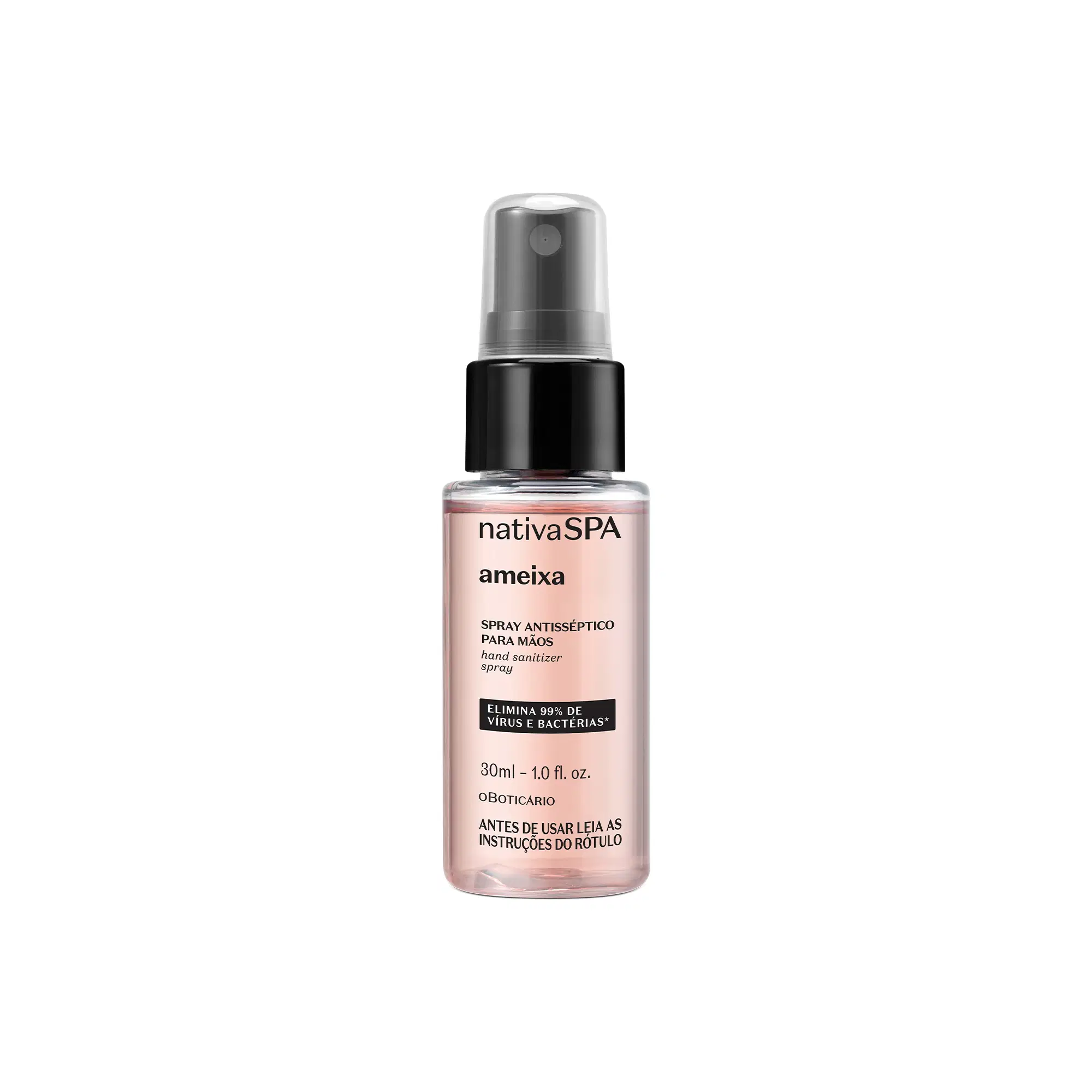 Spray Antisséptico Para Mãos Nativa Spa Ameixa 30Ml — foto 1