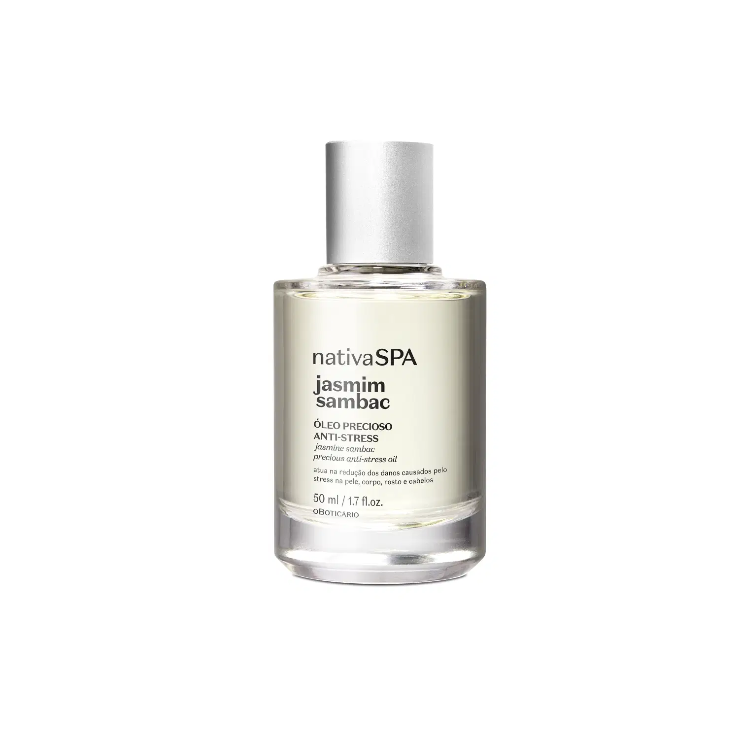 Óleo Precioso Multibenefícios Para Pele E Cabelo Nativa Spa Jasmim Sambac 50Ml — foto 1