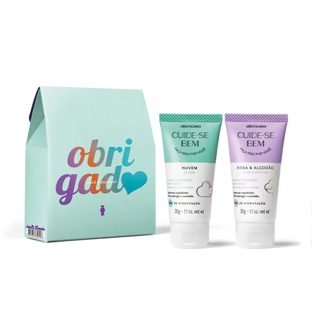 Kit Presente Cuide-Se Bem Obrigadx (2 Itens) — foto 1