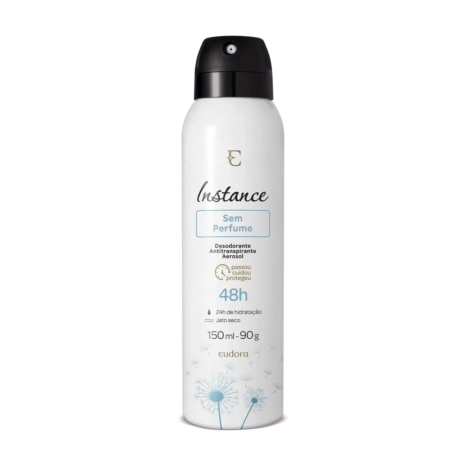 Desodorante Antitranspirante Aerossol Sem Cheiro Instance 150Ml/90G — foto 1