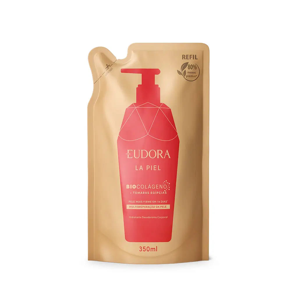 Refil Hidratante Desodorante Corporal La Piel Tâmaras Egípcias 350Ml — foto 1