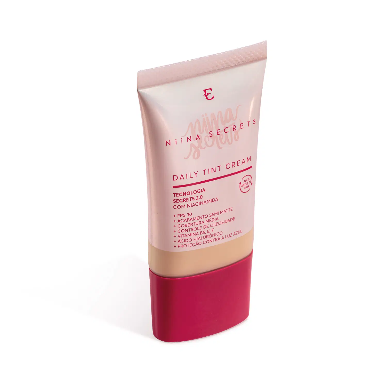 Base Líquida Daily Tint Cream Niina Secrets Cor 0 25Ml