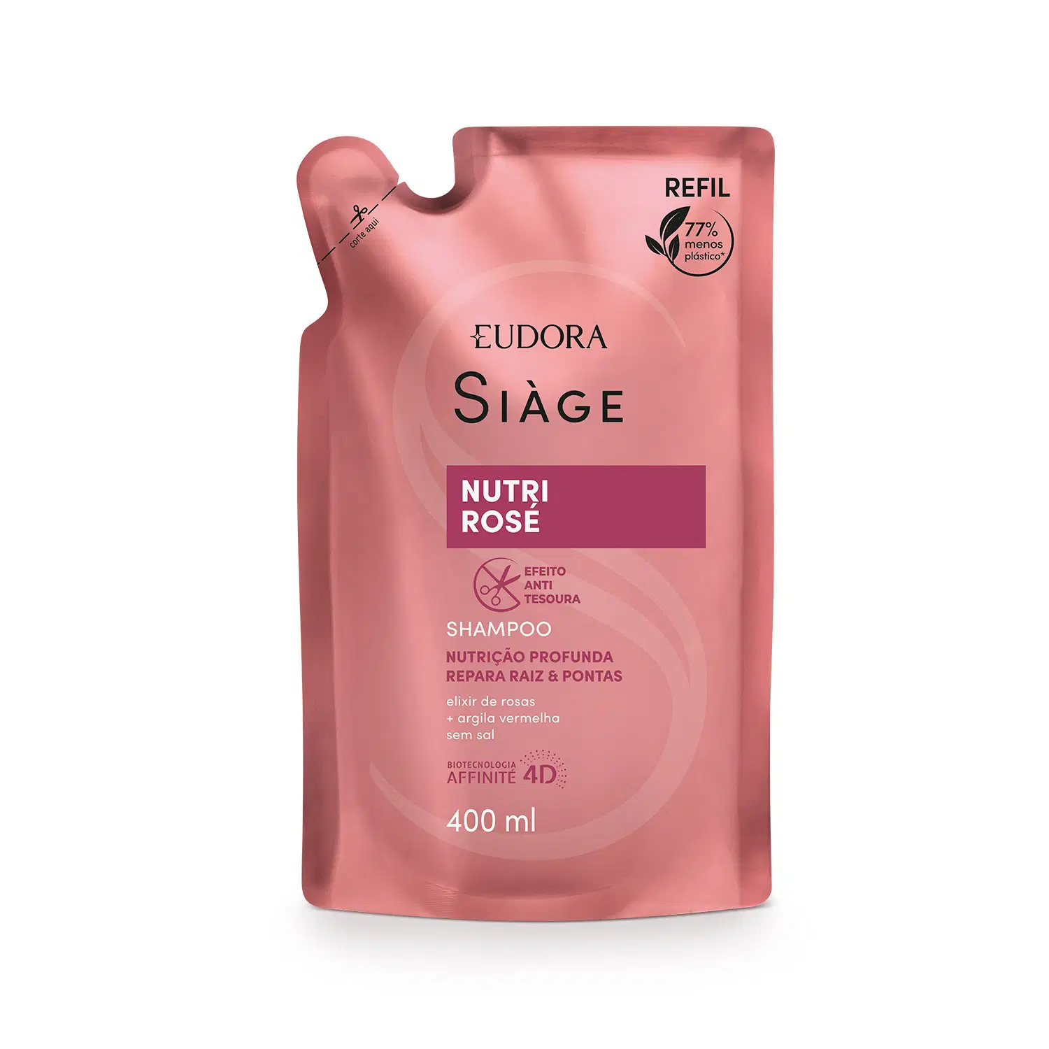Refil Shampoo Siàge Nutri Rosé 400Ml — foto 1
