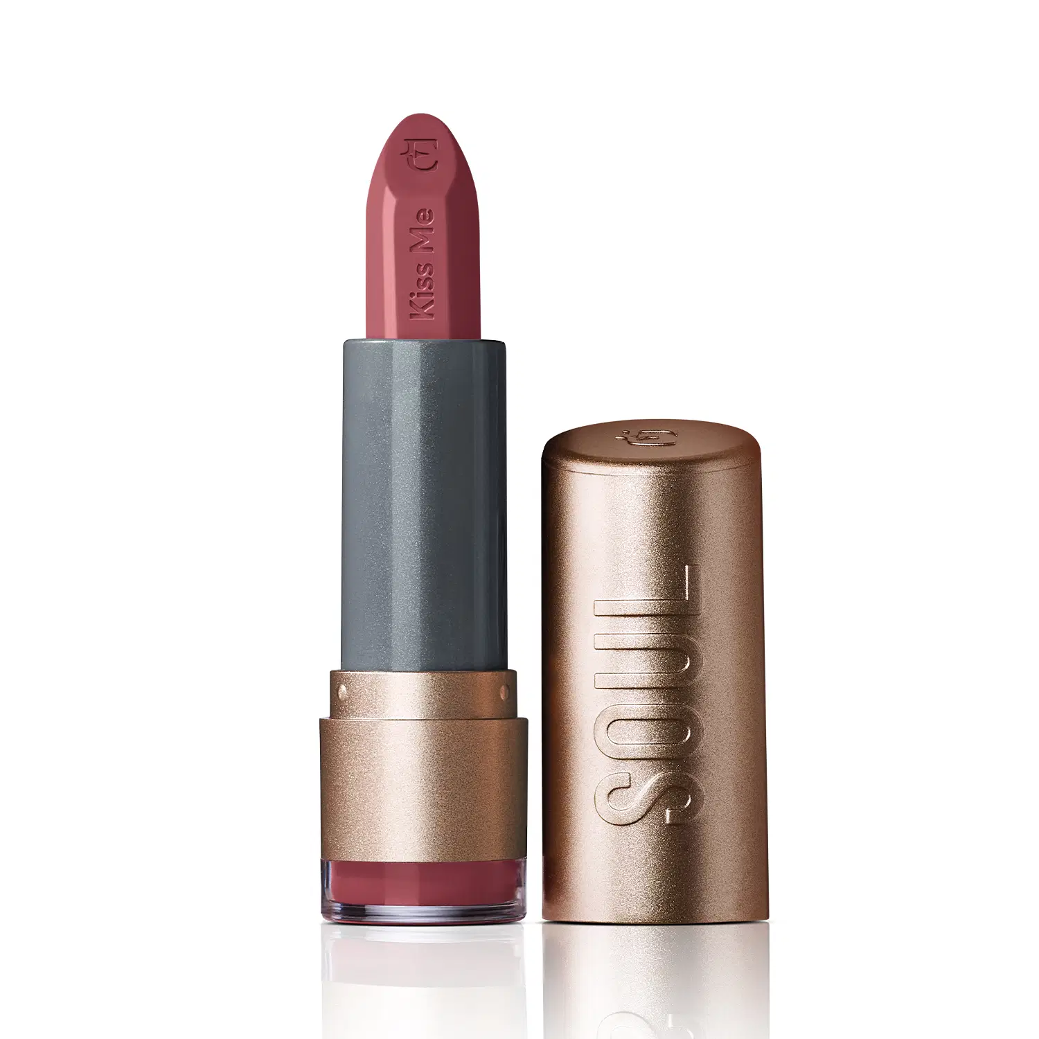 Batom Hidratante Malva Da Moda Soul Kiss Me 3,7G — foto 1