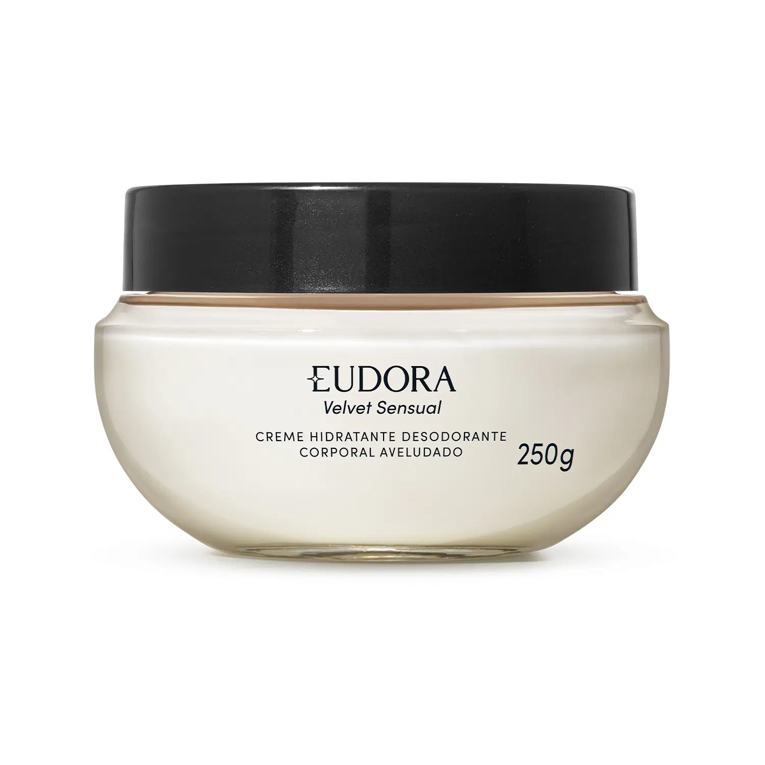 Creme Hidratante Desodorante Corporal Aveludado Eudora Velvet Sensual 250G — foto 1