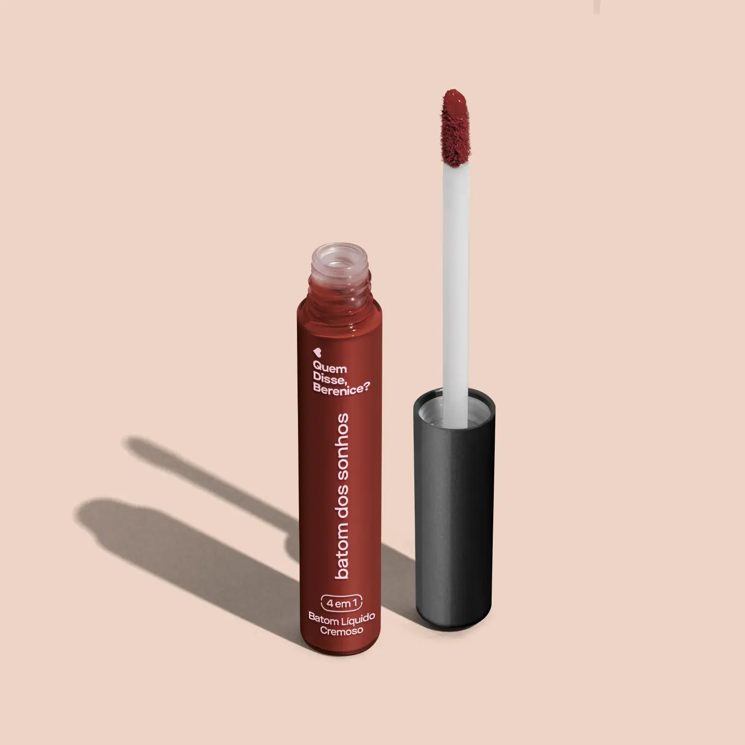 Batom Líquido Cremoso Dos Sonhos Terracota Empatia 5Ml — foto 1