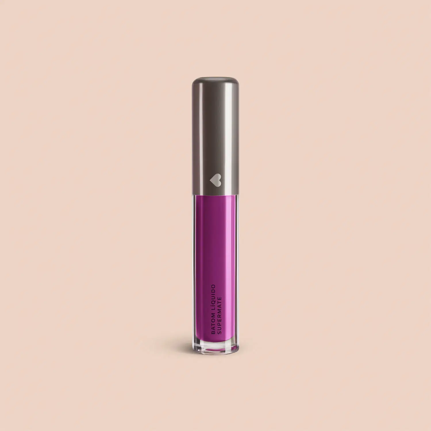 Batom Líquido Roxo Uvali Supermate 4Ml — foto 1