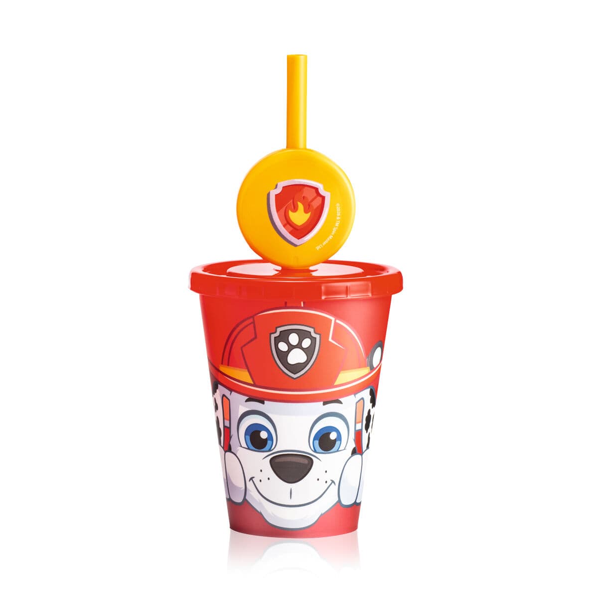 Copo com pingente Patrulha Canina Marshall 280 ml — foto 1