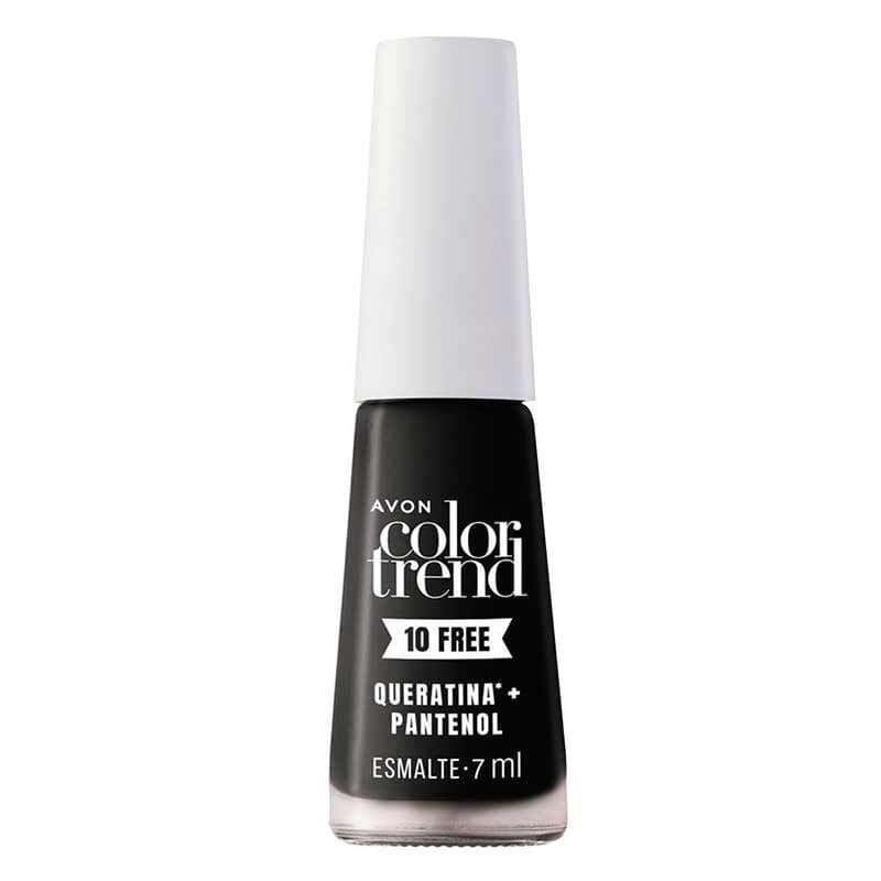 Avon Color Trend 10 Free Esmalte Preto Noite — foto 1