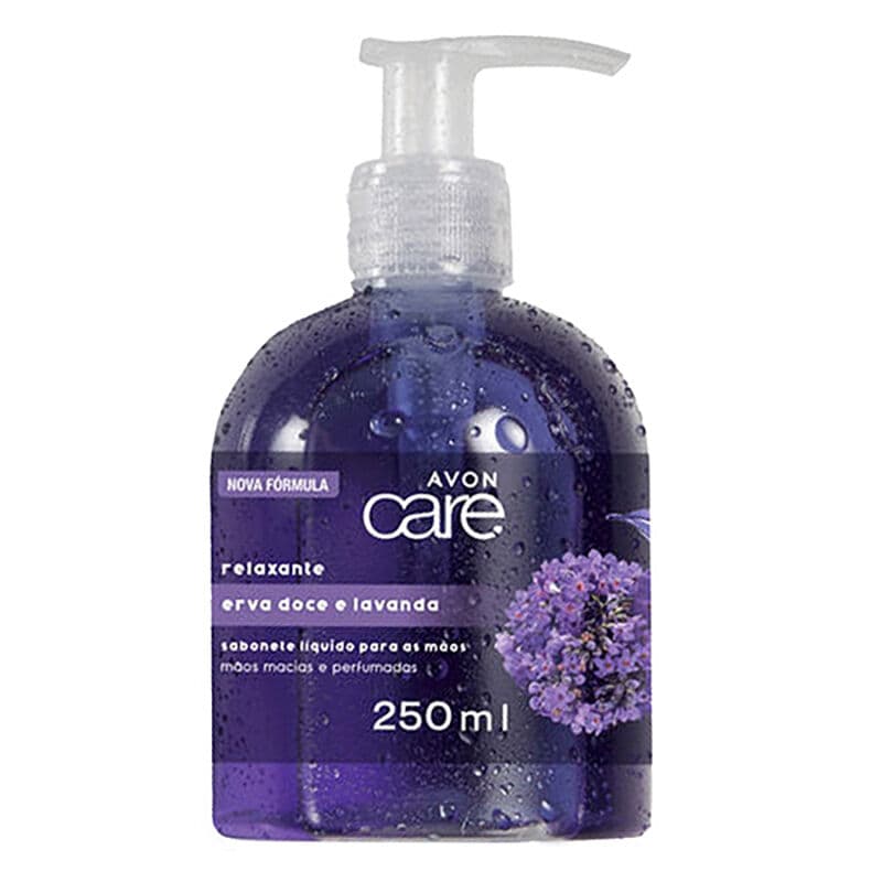Sabonete Liquido Mao Avon Care Erva Doce E Lavanda 250ml — foto 1