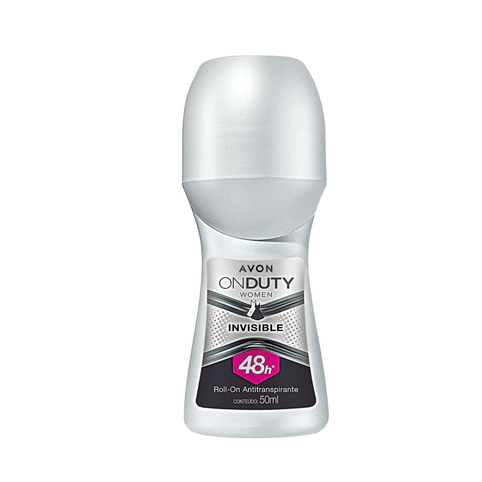 Desodorante Antitranspirante Roll-On 50 ml On Duty Women Invisible — foto 1