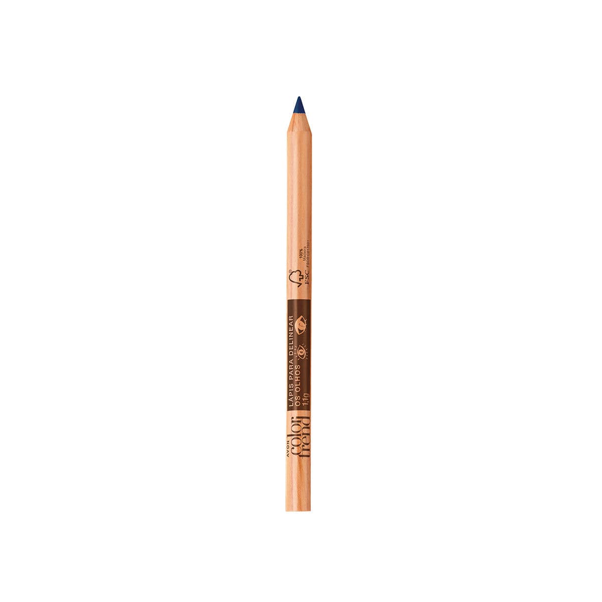 Avon Color Trend Lápis Para Delinear os Olhos Azul Matte — foto 1