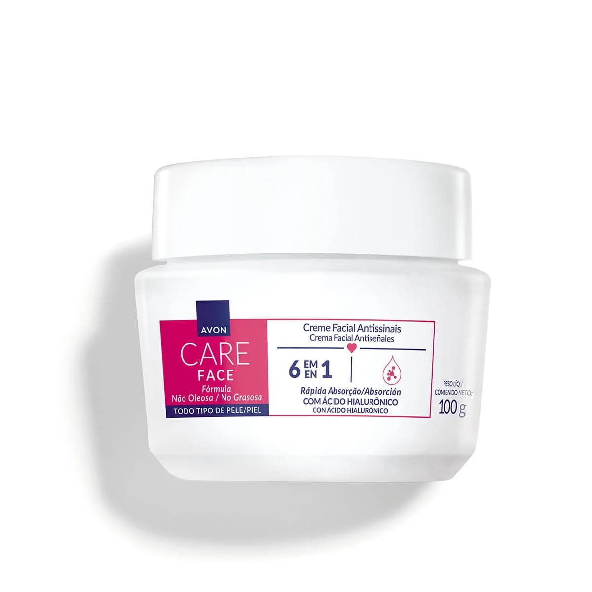 Avon Care Creme Facial antissinais 6 em 1 100g — foto 1