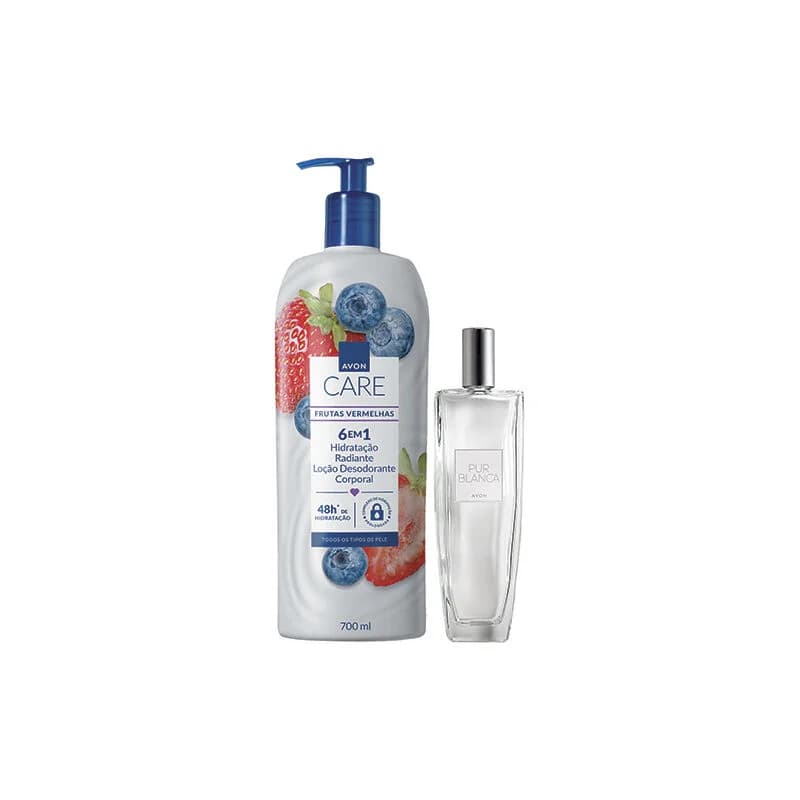 Kit Pur Blanca Hidratante Frutas Vermelhas — foto 1