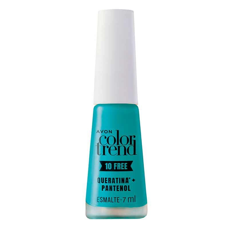 Avon Color Trend 10 Free Esmalte Mar do Caribe — foto 1