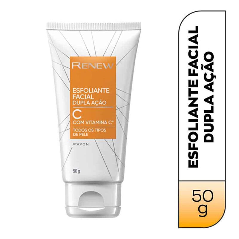 Renew Esfoliante Facial Dupla Acao com Vitamina C 50g — foto 1