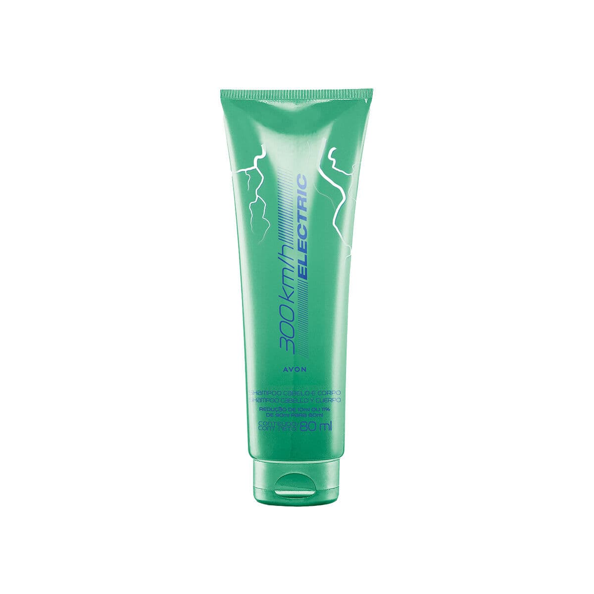 300Km H Electric Shampoo Cabelo e Corpo 80ml