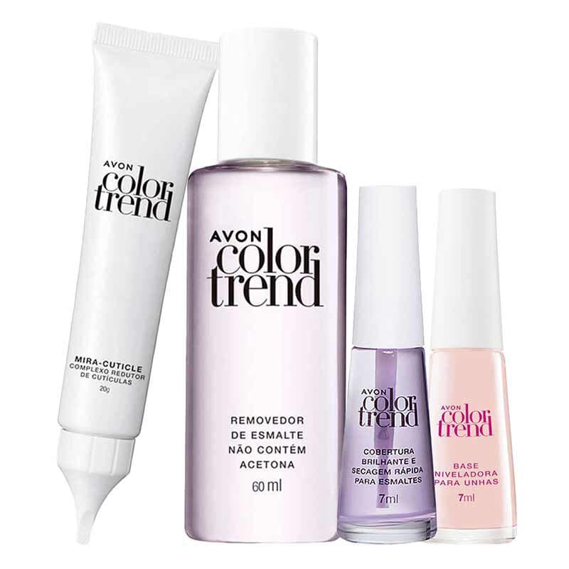 Kit Completao Para Unhas Color Trend