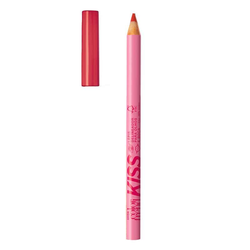 Avon Color Trend Lápis Delineador Para Olhos e Boca Batida De Vinho — foto 1