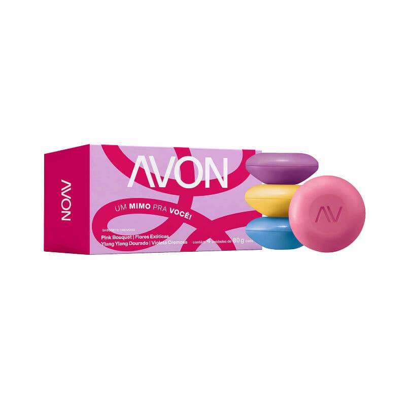 Avon Sabonete Mix 4X 80 g — foto 1