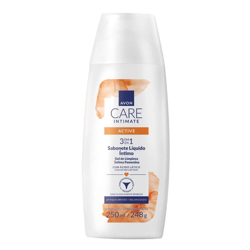Avon Care Intimate Sabonete Liquido Intimo Active 250 ml — foto 1