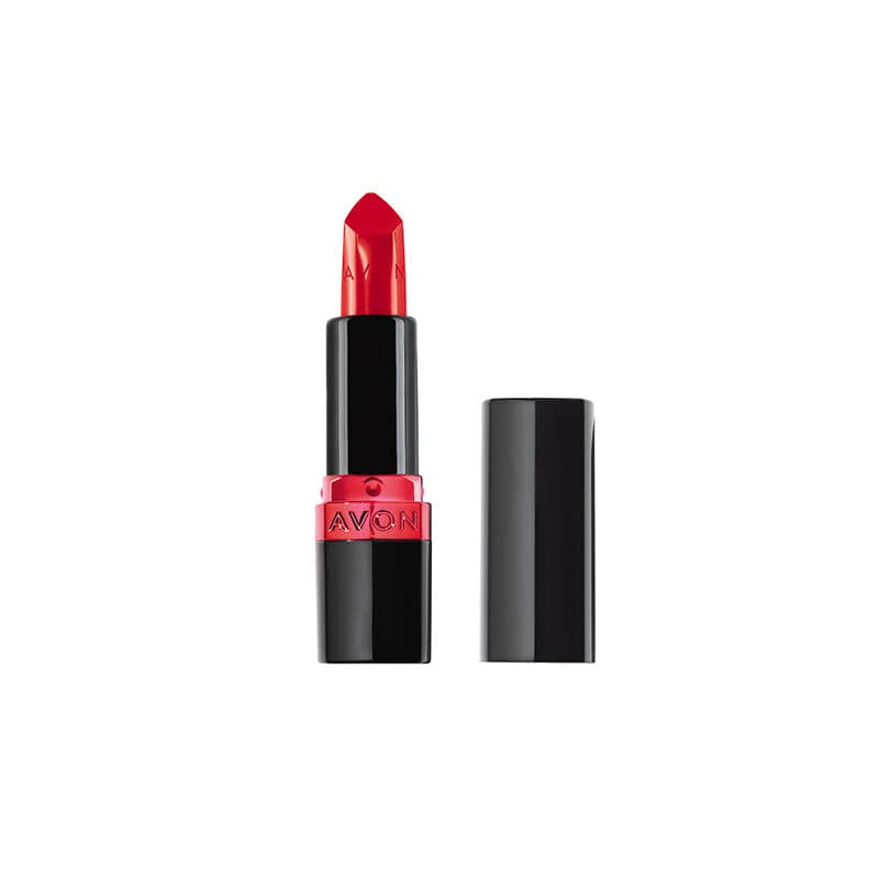 Avon Ultra Color Batom Cremoso FPS 50 Vermelho Puro — foto 1