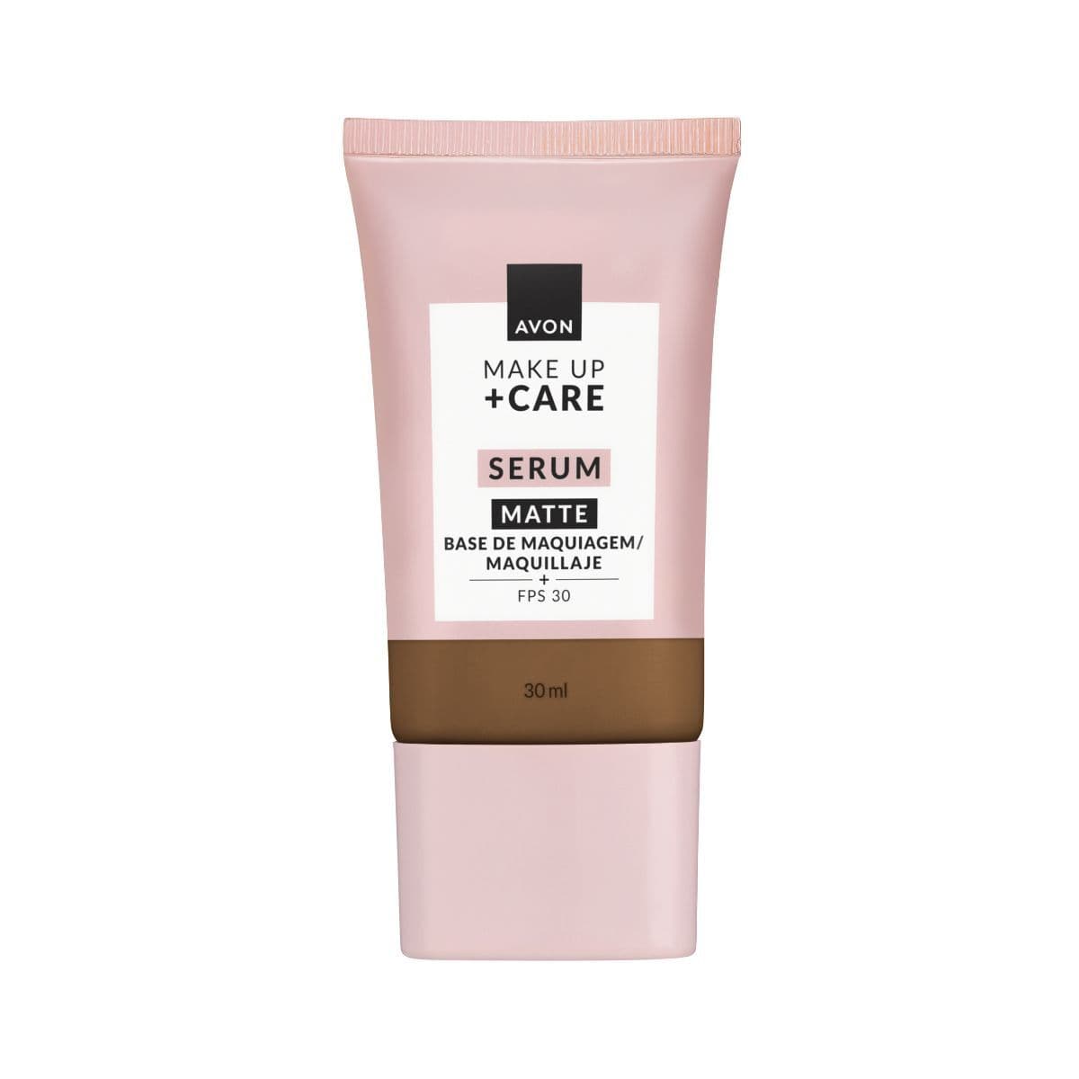 Tratamake Avon Makeup+Care Base Serum Acabamento Matte Fps 30 30ml — foto 1