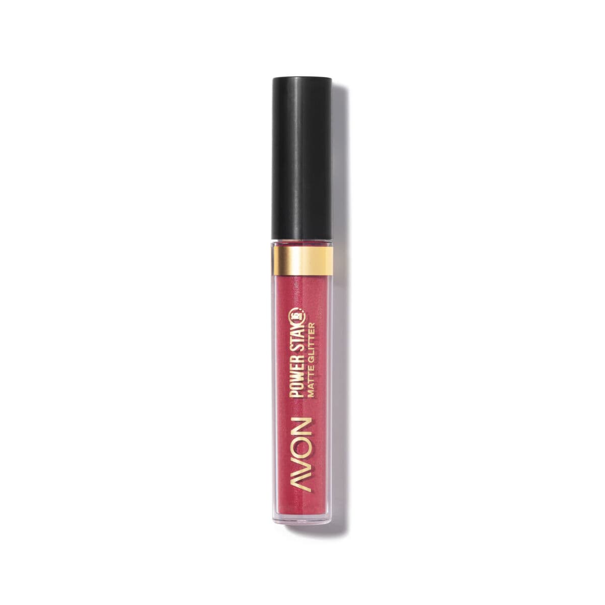 Avon Powerstay Batom Matte Glitter Rosa Luminoso 4 m; — foto 1