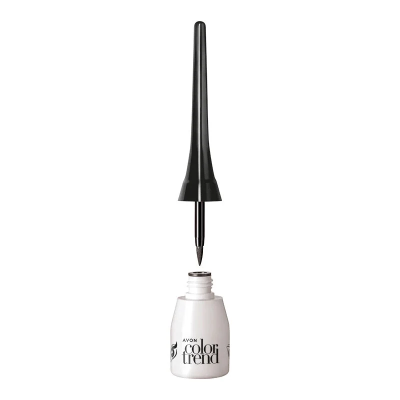 Avon Color Trend Delineador Líquido para Olhos Preto 3ml — foto 1