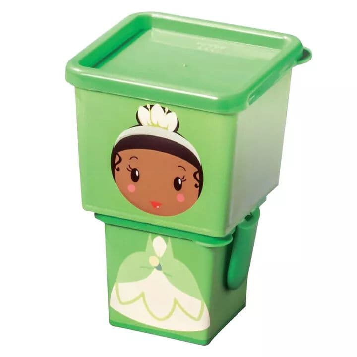 Kit 2 Potes Empilhaveis Princesas -Tiana — foto 1